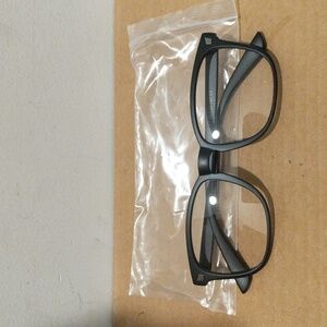 Black matt blue light blocking computer glasses 🆕